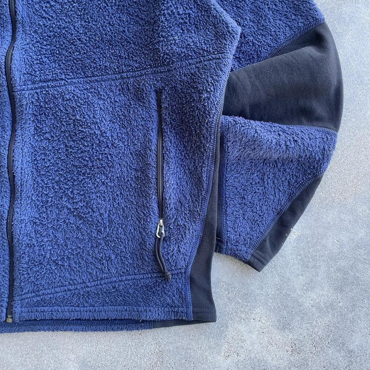 Patagonia × Vintage Crazy vintage 90s navy Patagonia deep pile fleece jacket Size US M / EU 48-50 / 2 - 2 Thumbnail