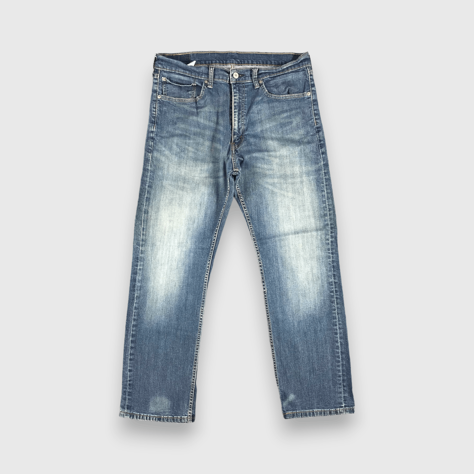 Levi's Vintage Blue Wash Levis 505 Jeans-J2153 Size US 35 - 1 Thumbnail