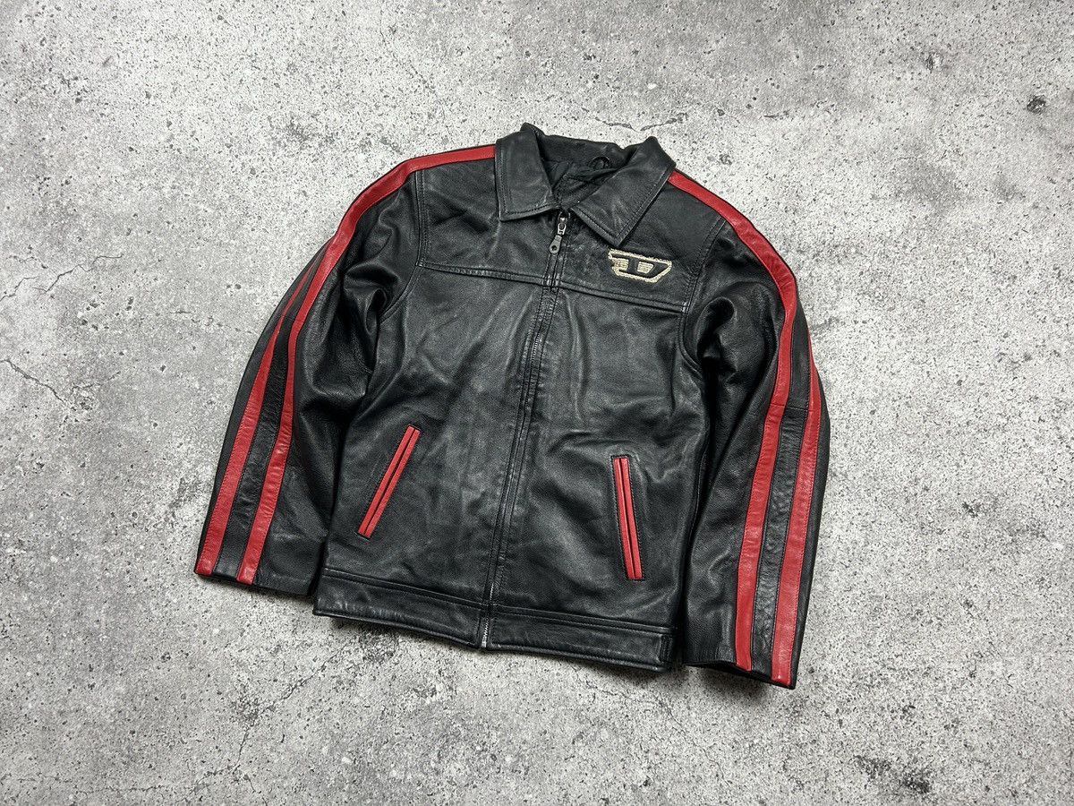 Diesel Diesel Natural Leather 00s Archive jacket Size XS / US 0-2 / IT 36-38 - 2 Thumbnail