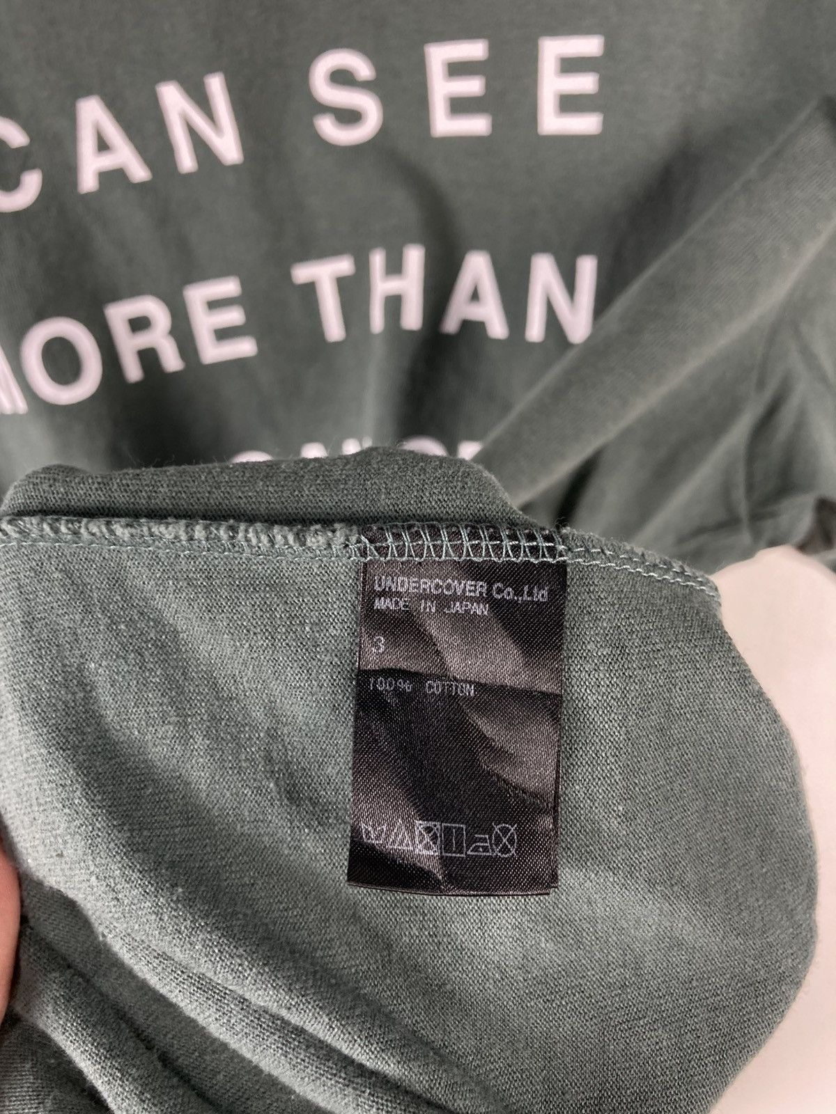 Undercover Undercover Jun Takahashi SS17 I Can See More Than You Can Size US M / EU 48-50 / 2 - 9 Thumbnail