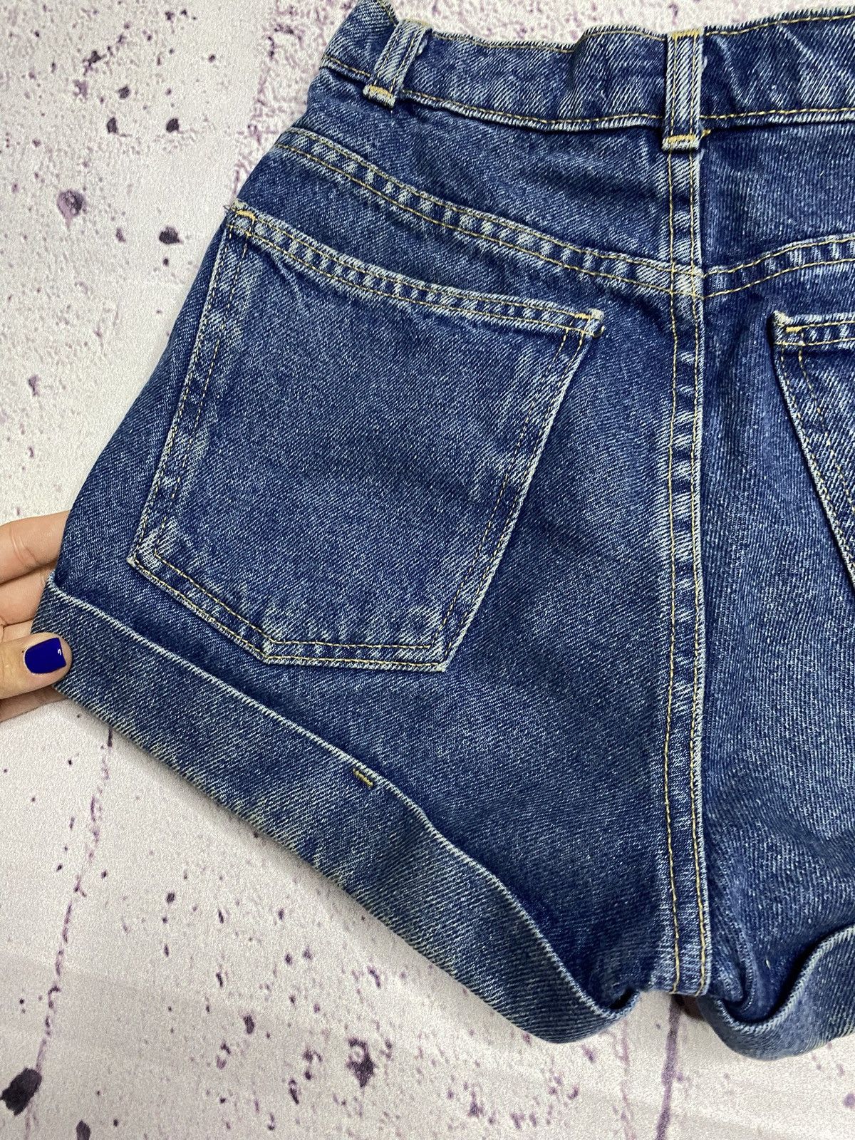 American Apparel Womens Shorts American Apparel japanase brand y2k blue Size 24" / US 00 / IT 34 - 6 Thumbnail