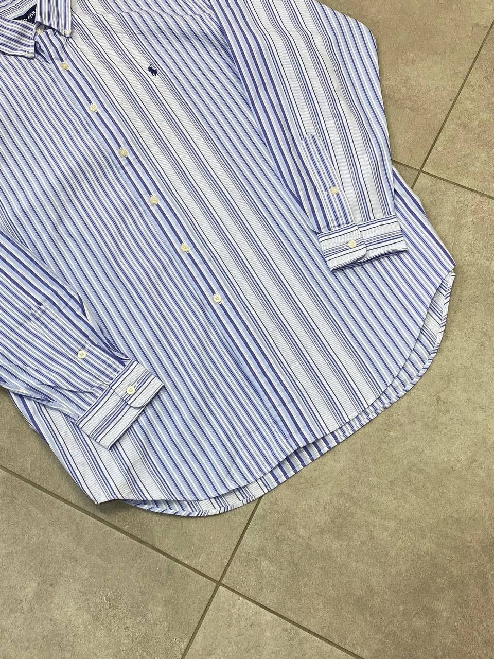 Polo Ralph Lauren Vintage Polo Golf Ralph Lauren Striped Small Logo Shirt Size US M / EU 48-50 / 2 - 5 Thumbnail