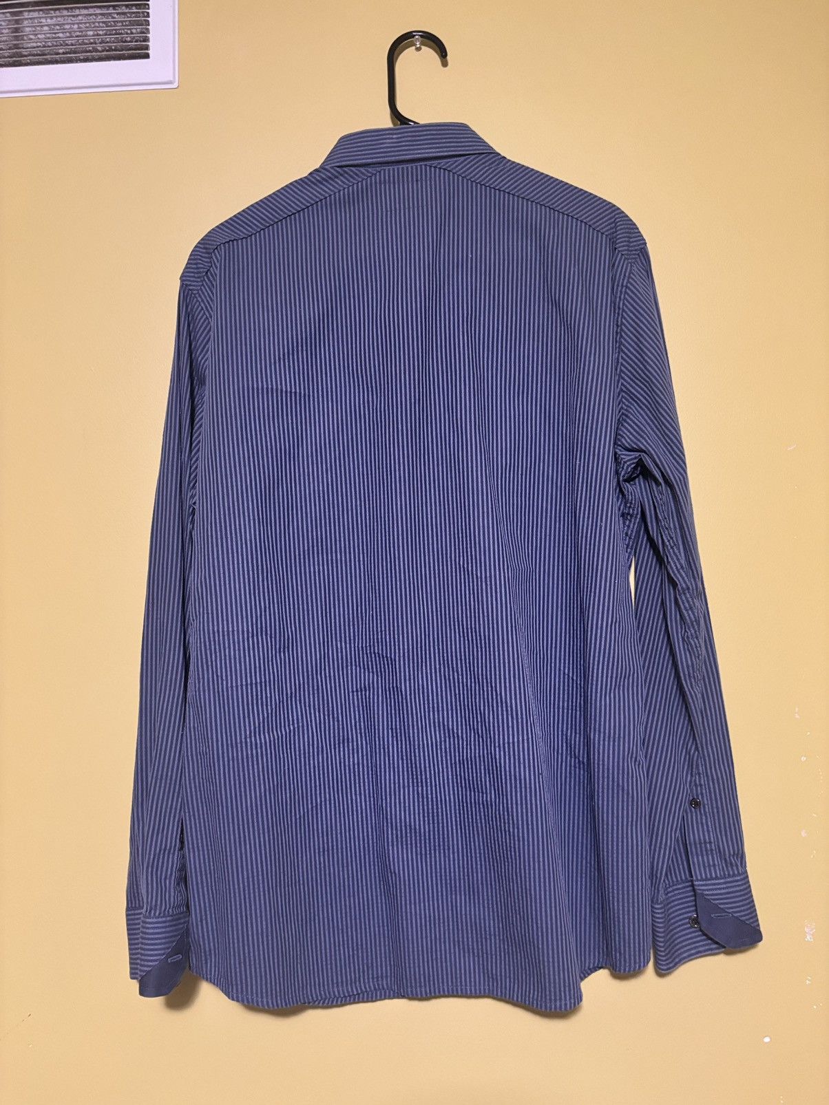 Rock & Republic Rock & Republic Shirt Men's Large Blue Long Sleeve Button Up Size US L / EU 52-54 / 3 - 2 Thumbnail
