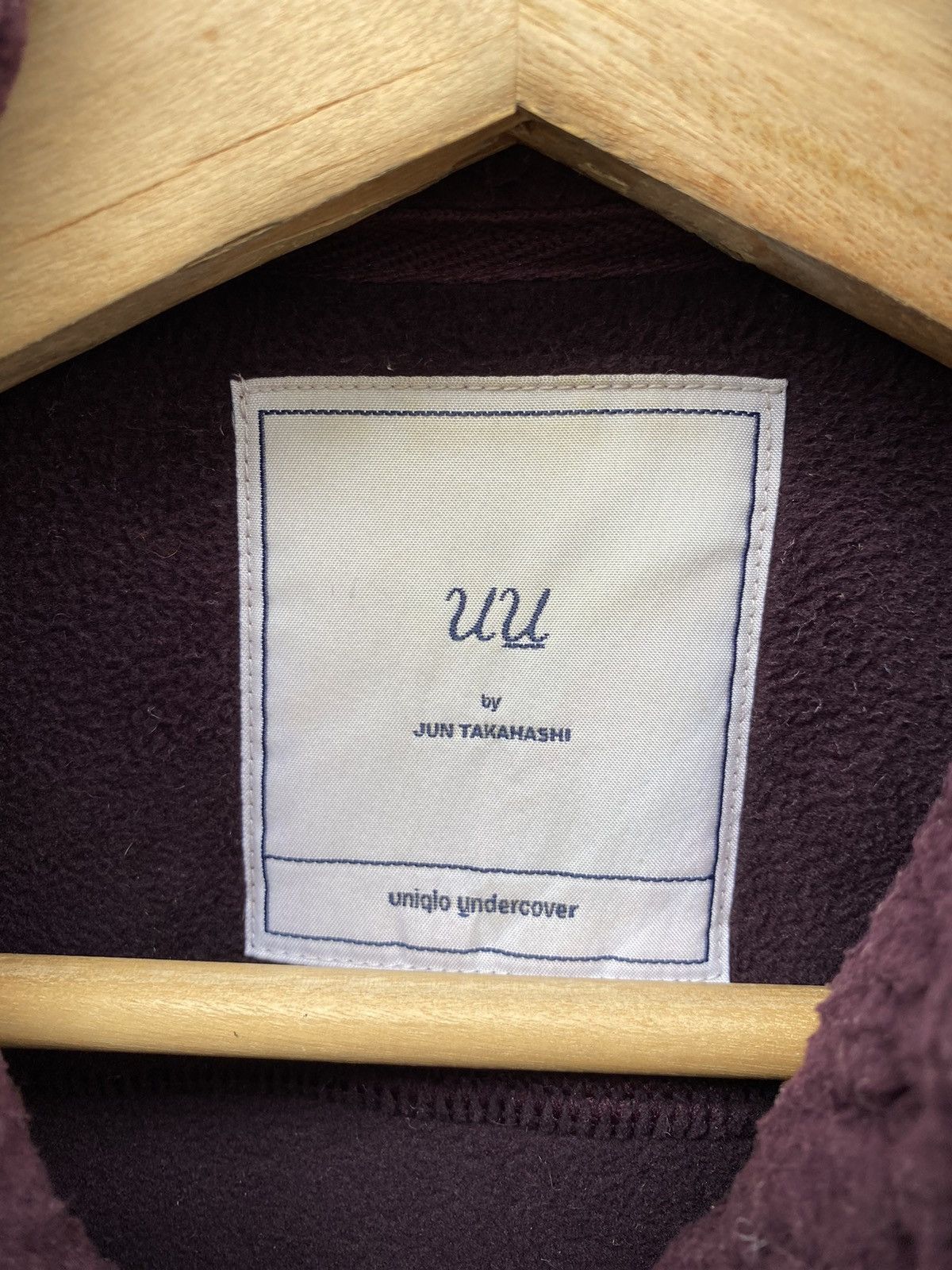 Undercover × Uniqlo Uniqlo x Undercover “UU” Purple Padded Fleece Jacket Size US M / EU 48-50 / 2 - 8 Thumbnail