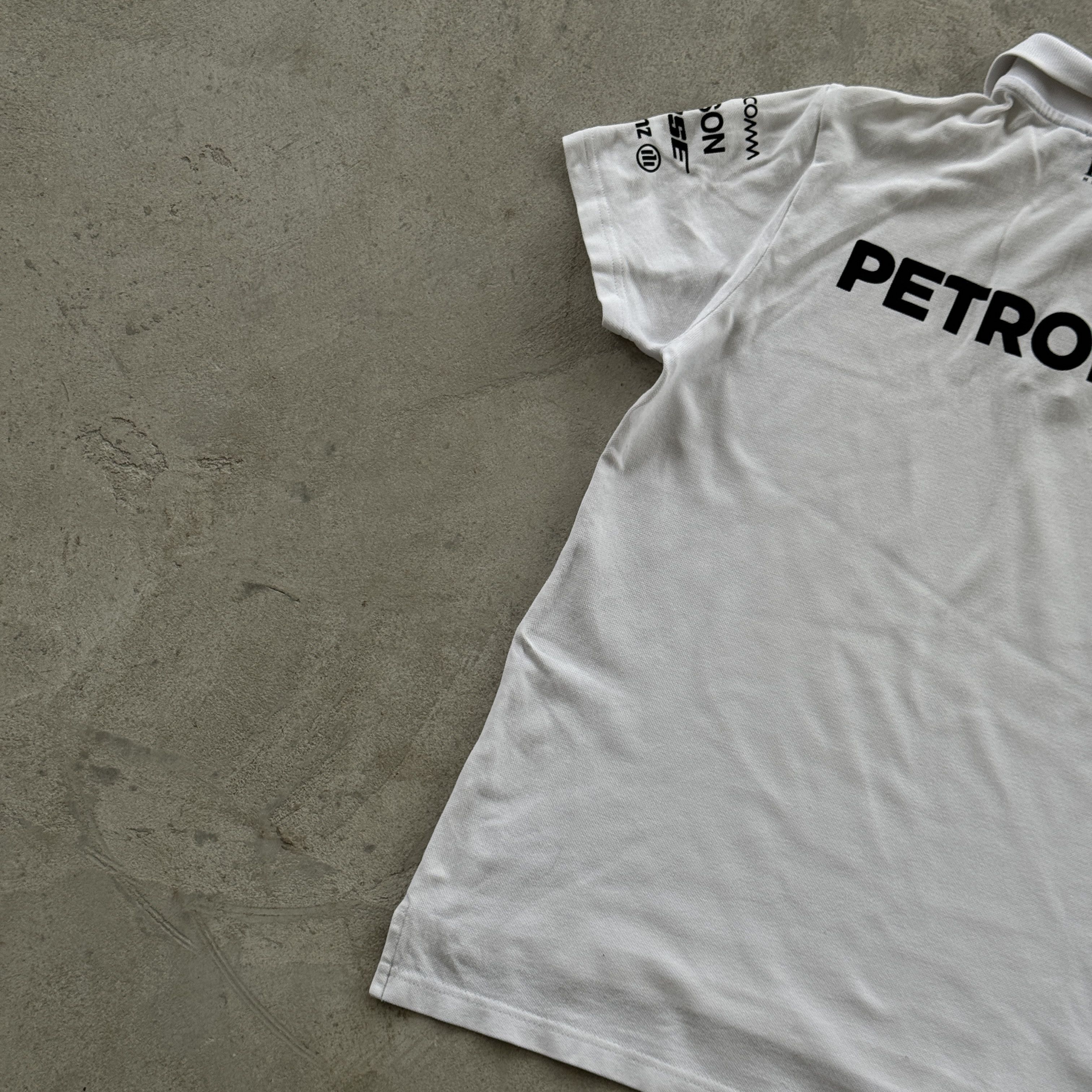 Mercedes-Benz Mercedes AMG Petronas F1 Team Polo Shirt Hugo Boss White S Size US S / EU 44-46 / 1 - 7 Thumbnail