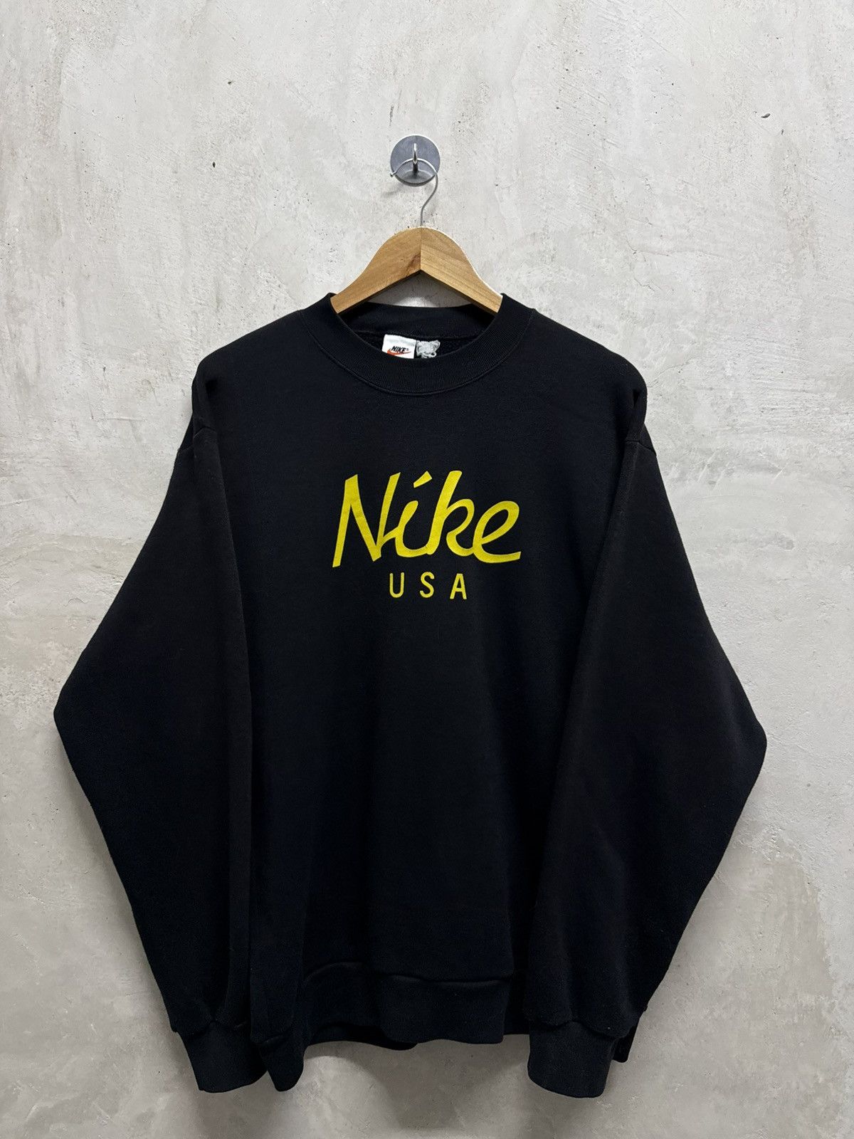 Nike Vintage 90s Nike Center USA Sweatshirt Size US M / EU 48-50 / 2 - 1 Thumbnail
