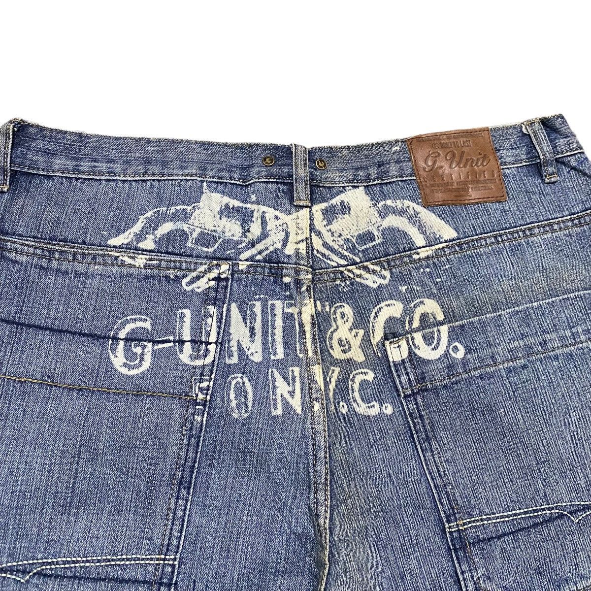 G-Unit Vintage G-unit Denim Baggy Pants Spellout Size US 36 / EU 52 - 13 Thumbnail