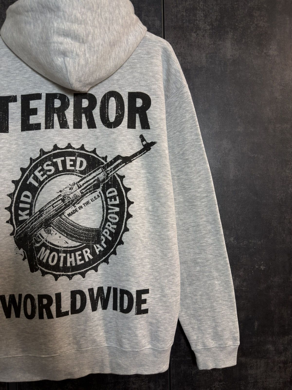 Vintage Vintage 00s Terror Worldwide Kid Tested Crew Hoodie Deftones Size US XL / EU 56 / 4 - 6 Thumbnail