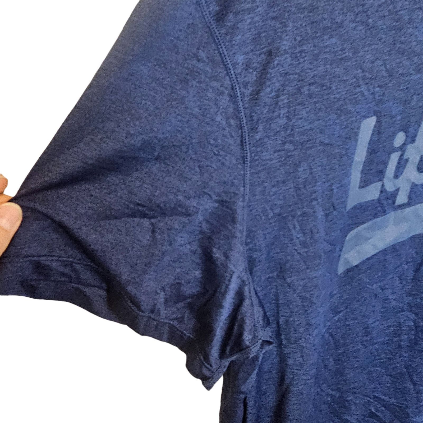 Life is Good Life Is Good Mens Active Spell Out T-Shirt M Stretch Casual Size US M / EU 48-50 / 2 - 4 Thumbnail