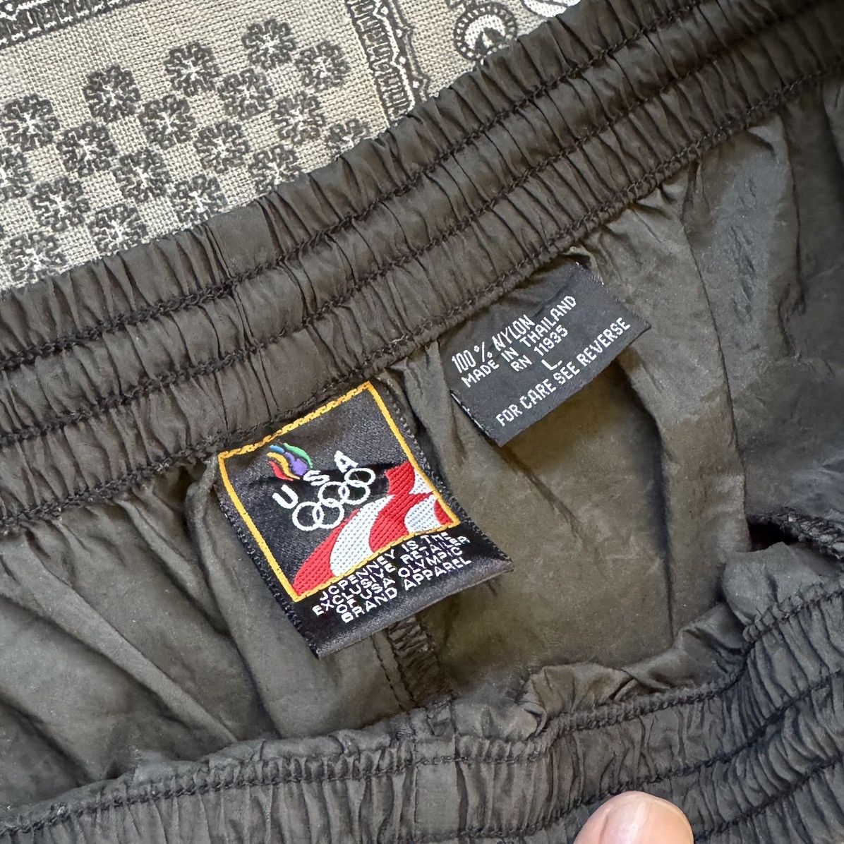 USA Olympics Olimpic 1996 games USA vintage windbreaker pants Size US 34 / EU 50 - 4 Thumbnail