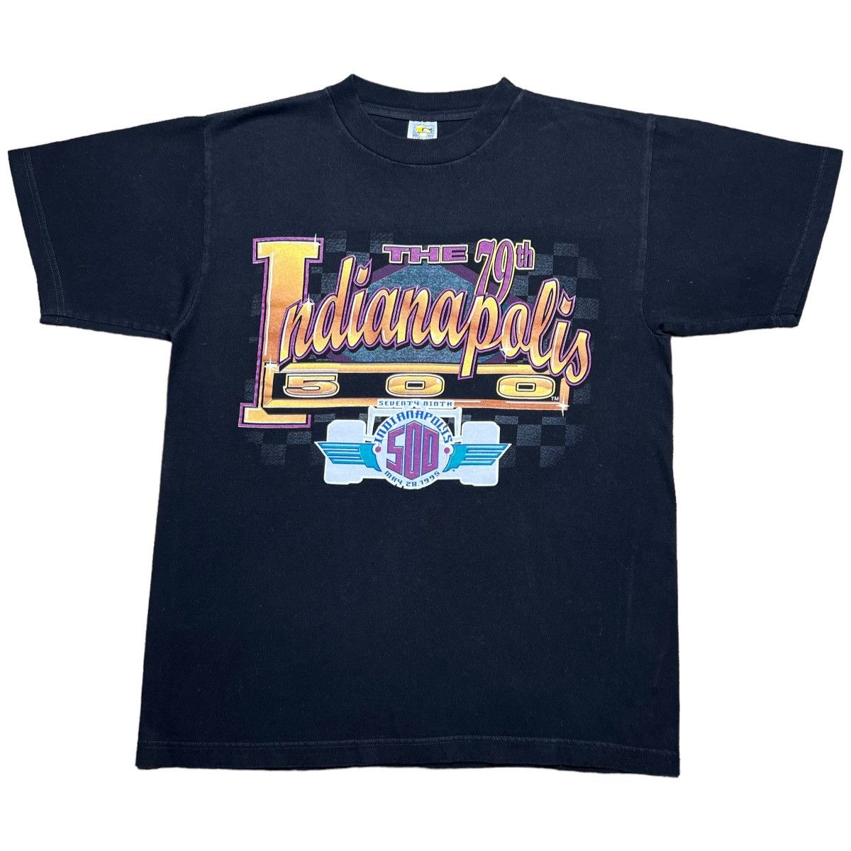 Other × Vintage Vintage 1995 Indianapolis 500 Seventy Ninth Racing T-Shirt Size US L / EU 52-54 / 3 - 1 Thumbnail