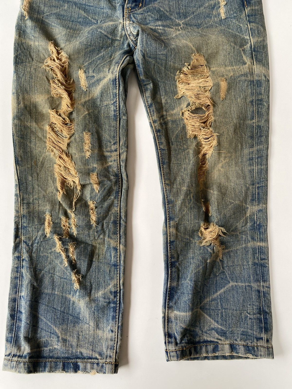 Japanese Brand × Vintage Vintage Distressed Denim Colza Japan Size US 29 - 3 Thumbnail