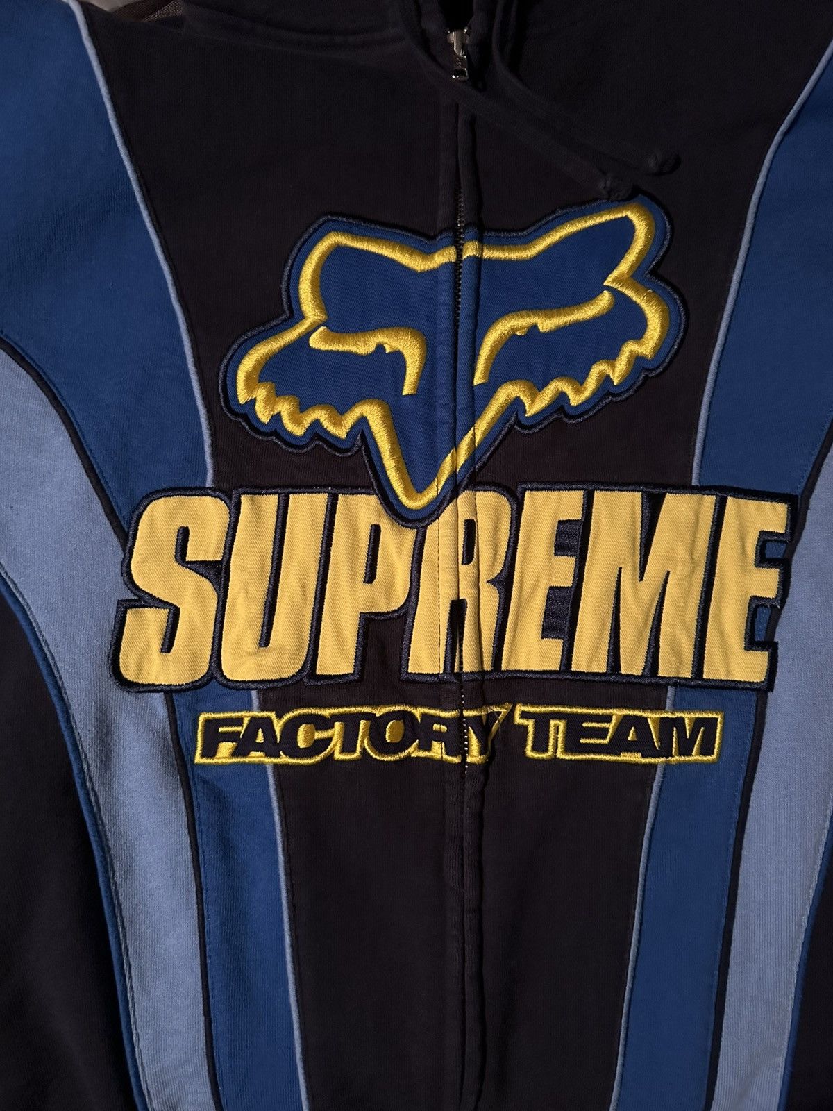 Fox Racing × Supreme Supreme X Fox Racing blue jacket Size US XL / EU 56 / 4 - 3 Thumbnail