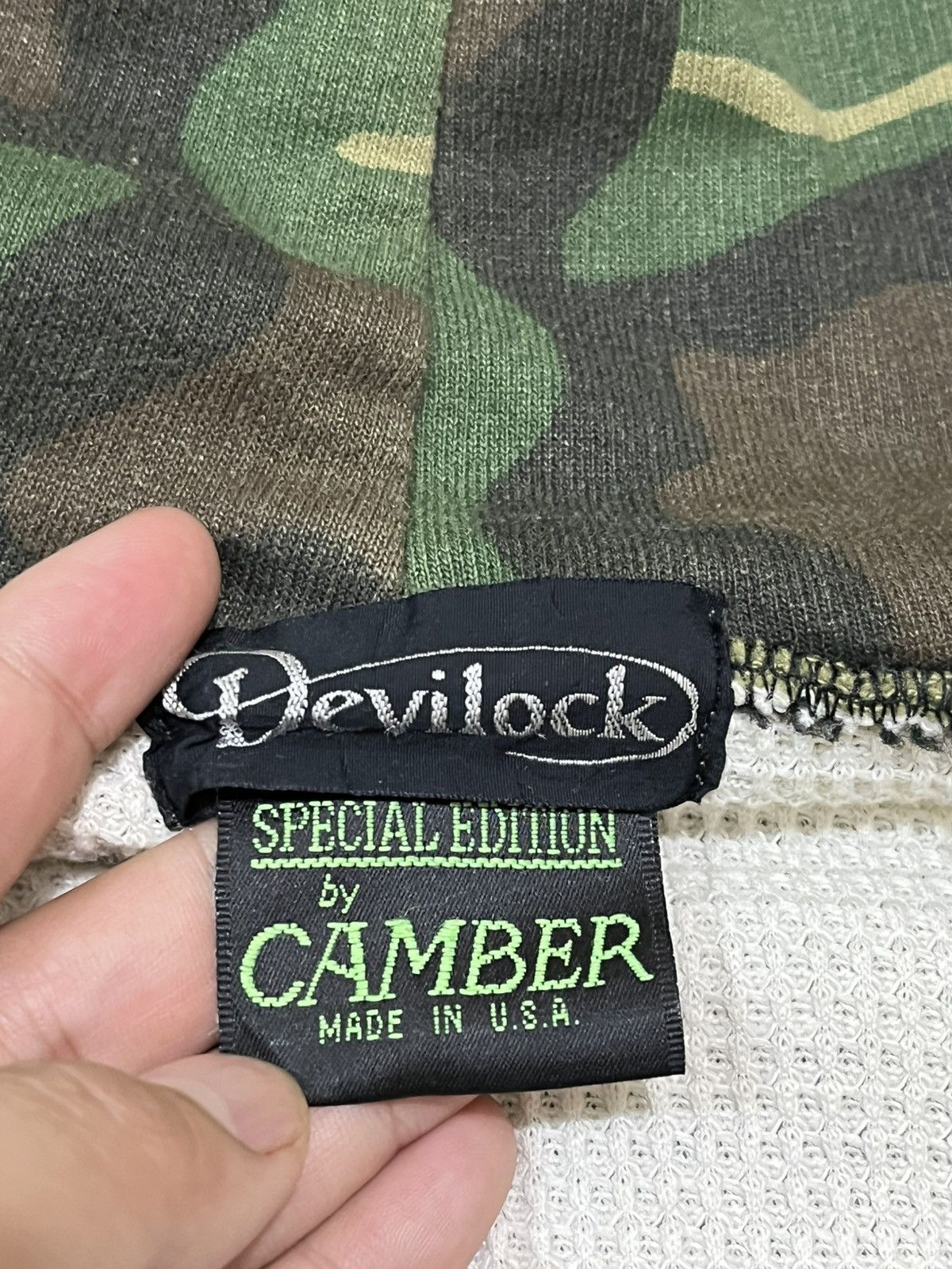 Devilock Vintage Hoodie Thermal Camo Devilock Size US M / EU 48-50 / 2 - 8 Thumbnail