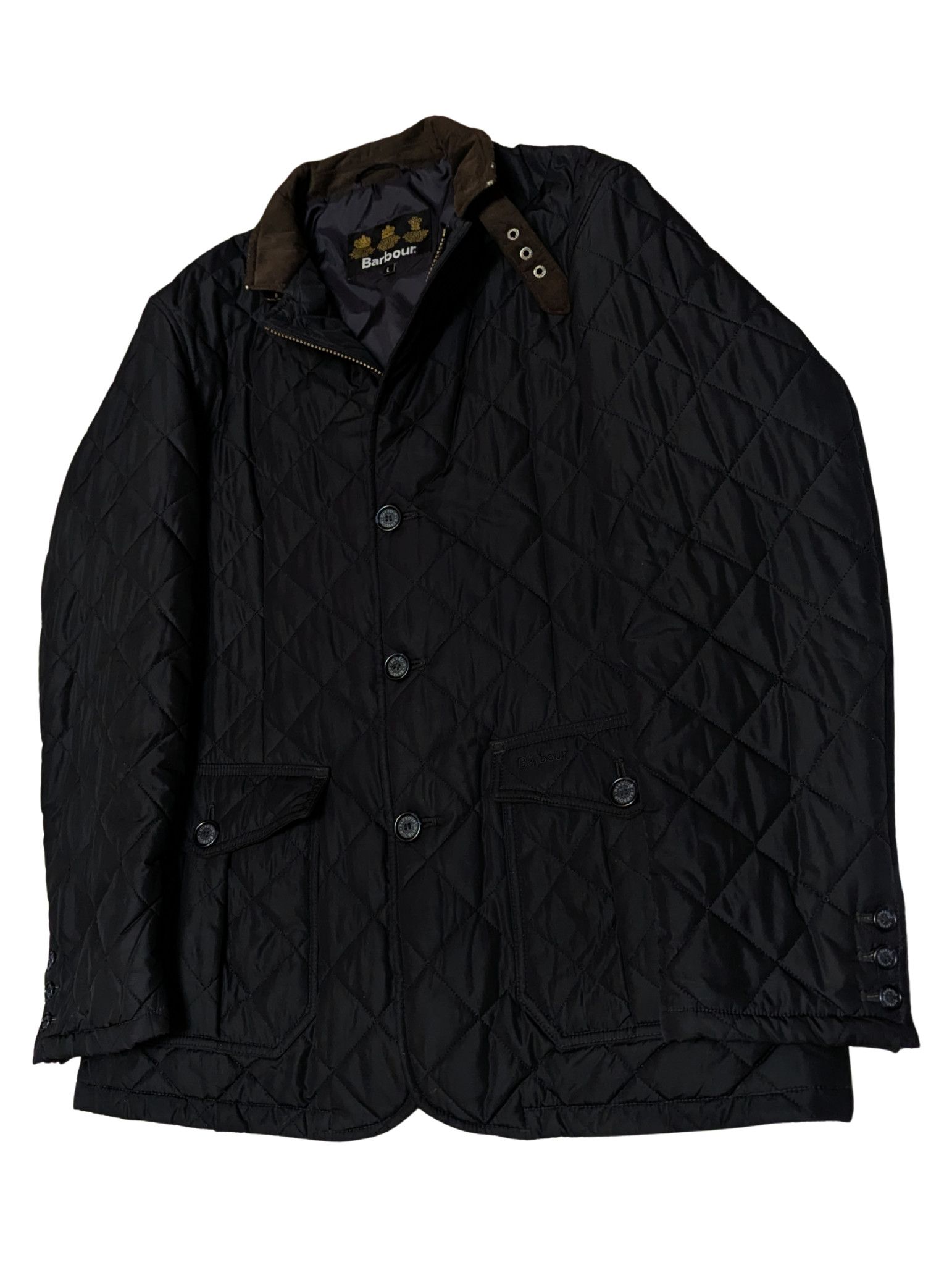 Barbour Barbour Quilted Jacket Black Size L – Classic Style Size US L / EU 52-54 / 3 - 1 Thumbnail