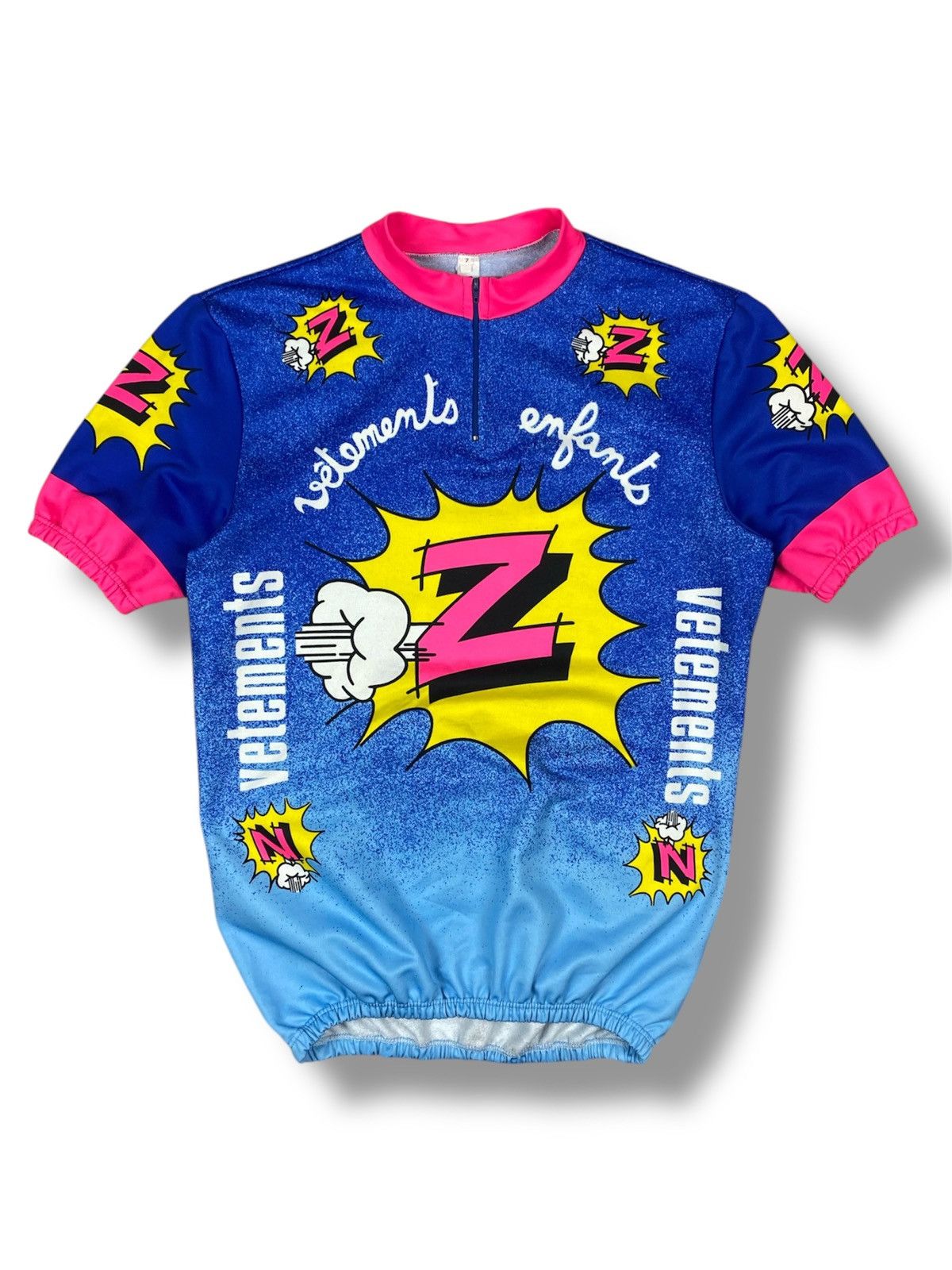 Other Vintage Team Z Tommaso Cycling Jersey Tour de France Era 90s Size US L / EU 52-54 / 3 - 1 Thumbnail