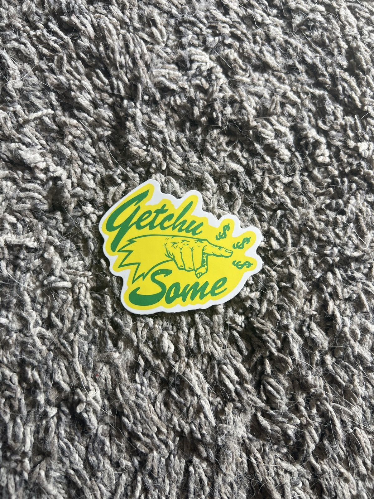 Hypebeast Shake Junt Getchu Some $$$ Sticker Size ONE SIZE - 1 Thumbnail
