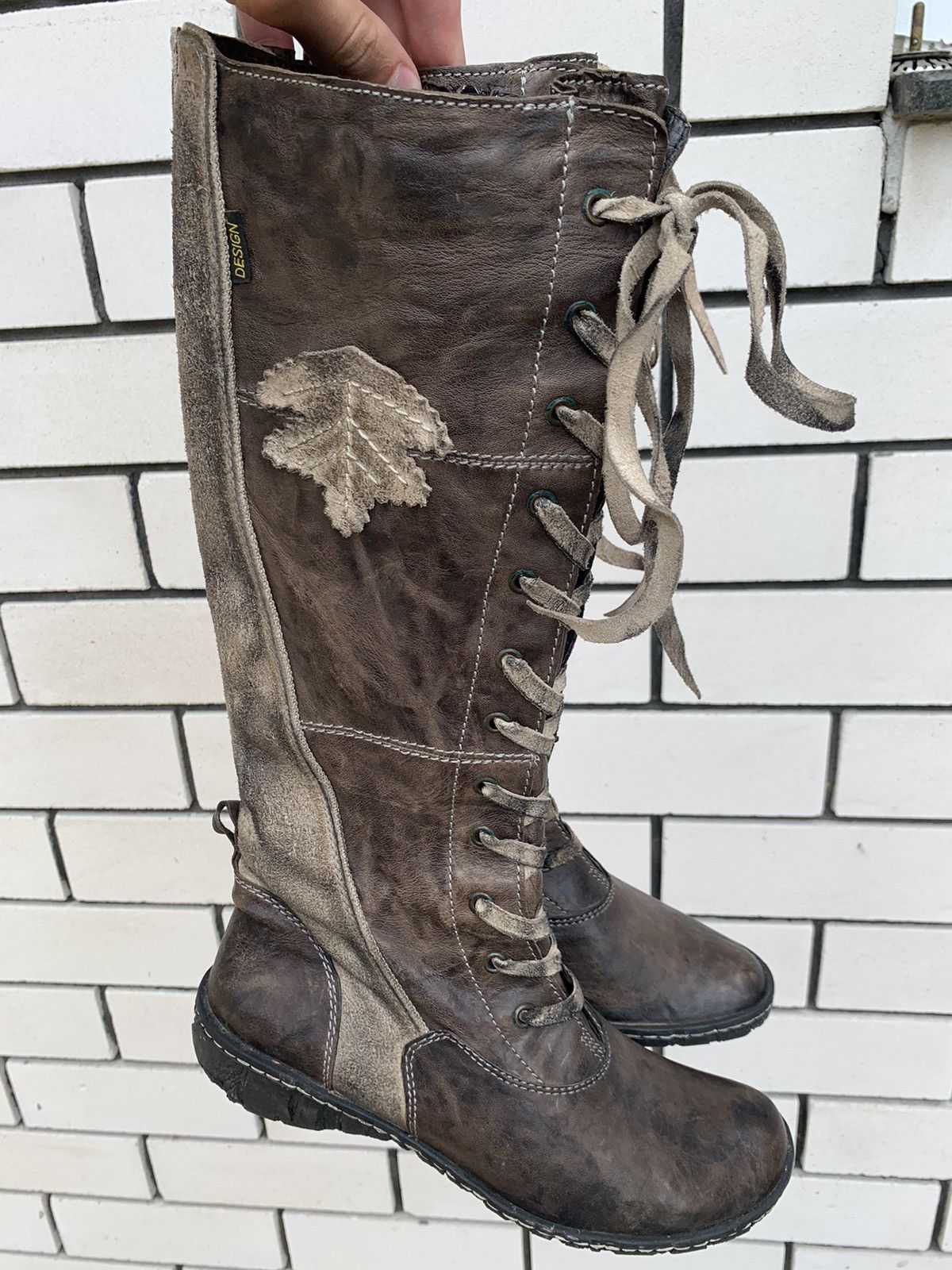 Vintage Vintage Design high boxer boots moto biker shoes core Size US 8 / IT 38 - 15 Thumbnail
