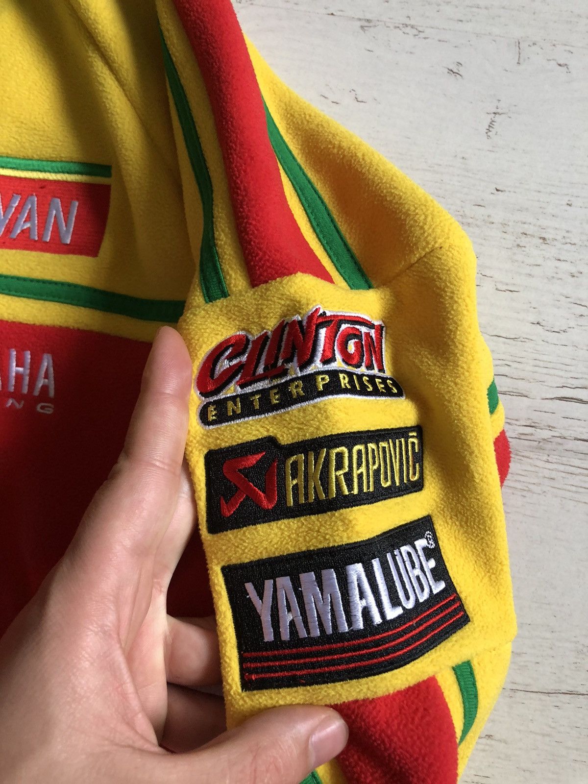Vintage × Yamaha Yamaha racing swan fleece jacket Size US S / EU 44-46 / 1 - 3 Thumbnail