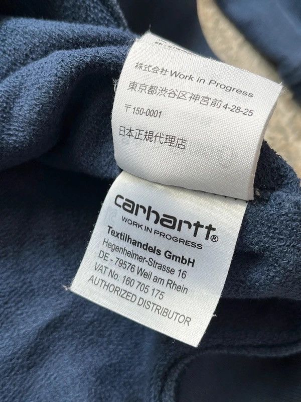 Carhartt Carhartt College Sweat 2014 Navy Sweatshirt Crewneck Sz S Size US S / EU 44-46 / 1 - 7 Thumbnail