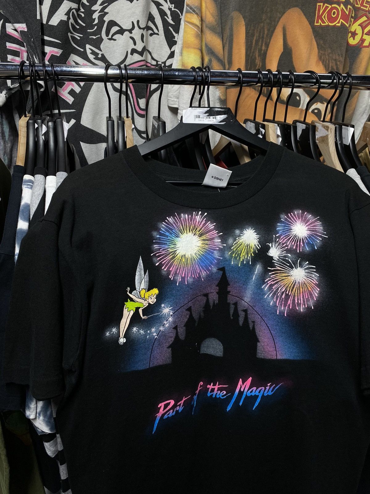 Disney × Vintage Vintage 90’s Disney Movie Peter Pan Tinkerbell Shirt Medium Size US M / EU 48-50 / 2 - 5 Thumbnail