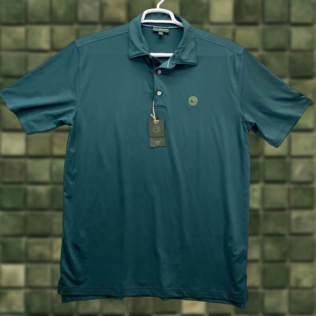 Vintage Masters Golf Polo Shirt Men L Green 1934 Berckmans Place ANGC The Masters Vintage? No (but use standard) Size US L / EU 52-54 / 3 - 1 Thumbnail