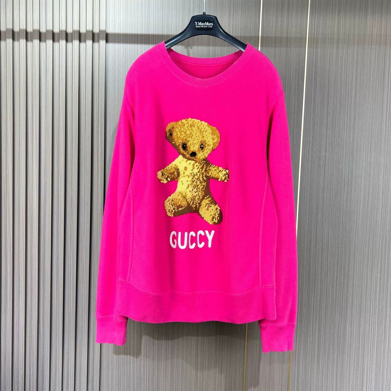 Gucci Gucci Teddy Bear Embroidered Sweatshirt Size M / US 6-8 / IT 42-44 - 1 Thumbnail