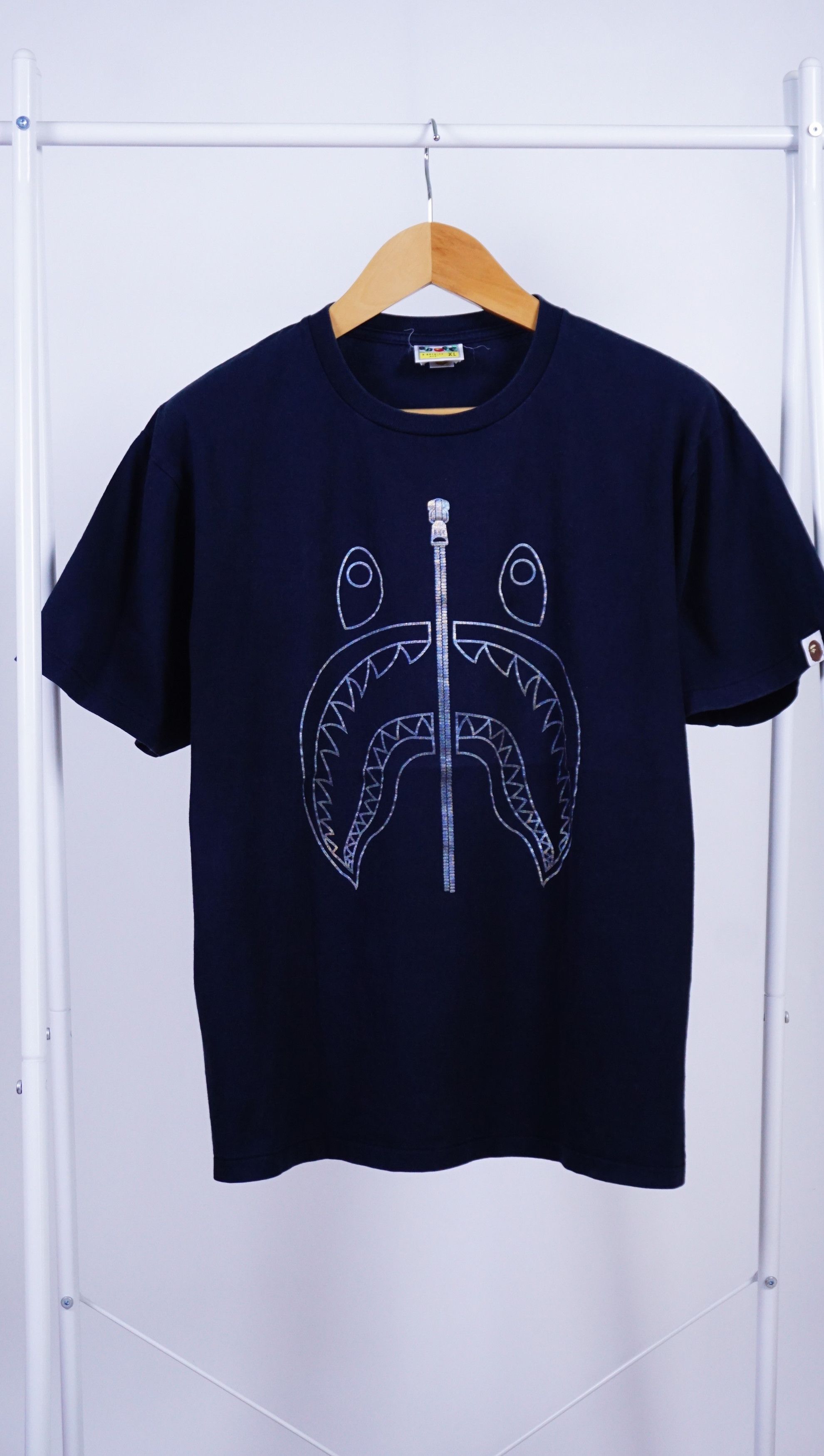 Bape A Bathing Ape Bape Shark Tee Size US XL / EU 56 / 4 - 1 Thumbnail