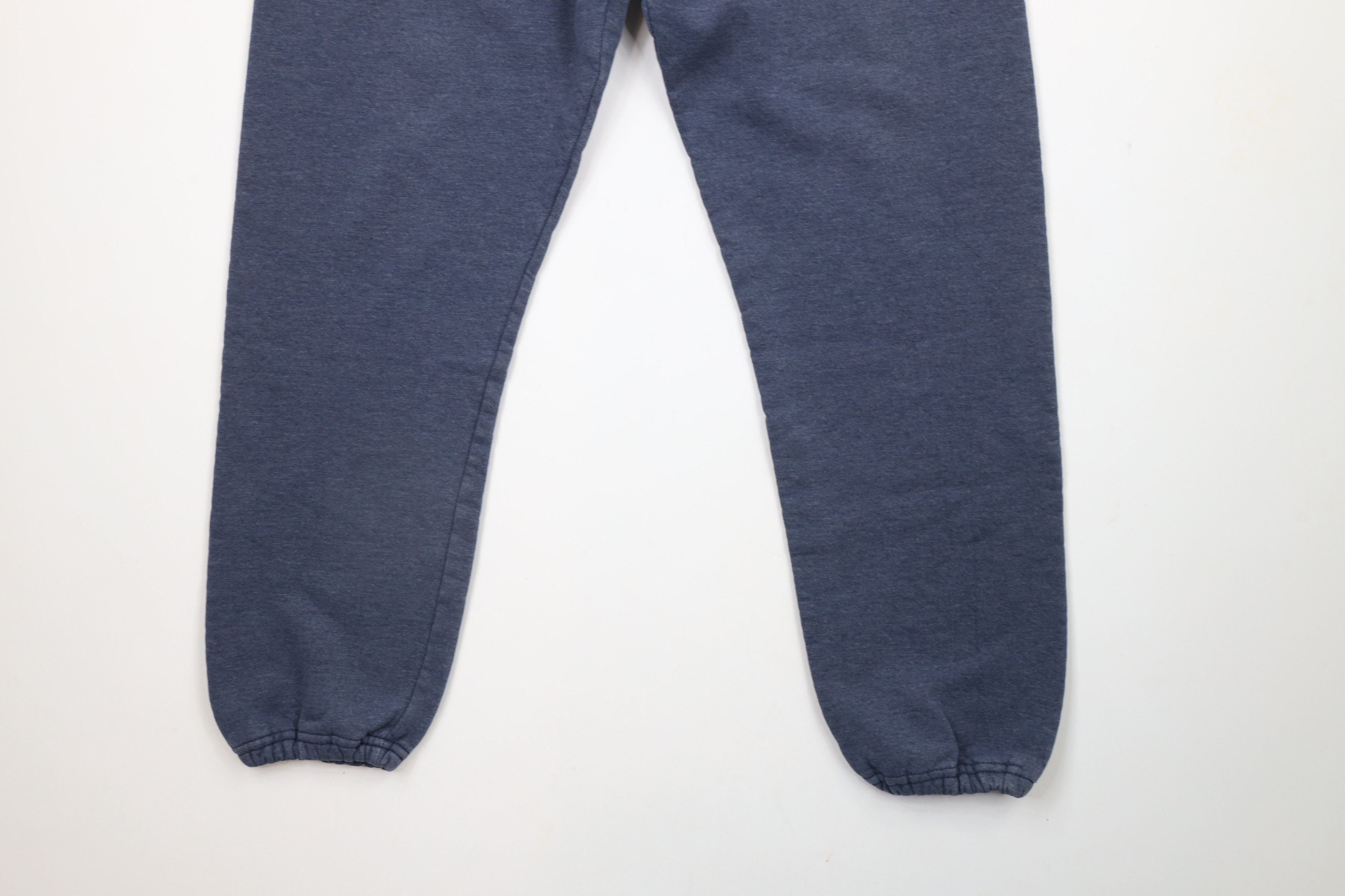 Russell Athletic × Vintage Vintage 90s Russell Athletic Blank Sweatpants Joggers Blue Size US 34 / EU 50 - 4 Thumbnail