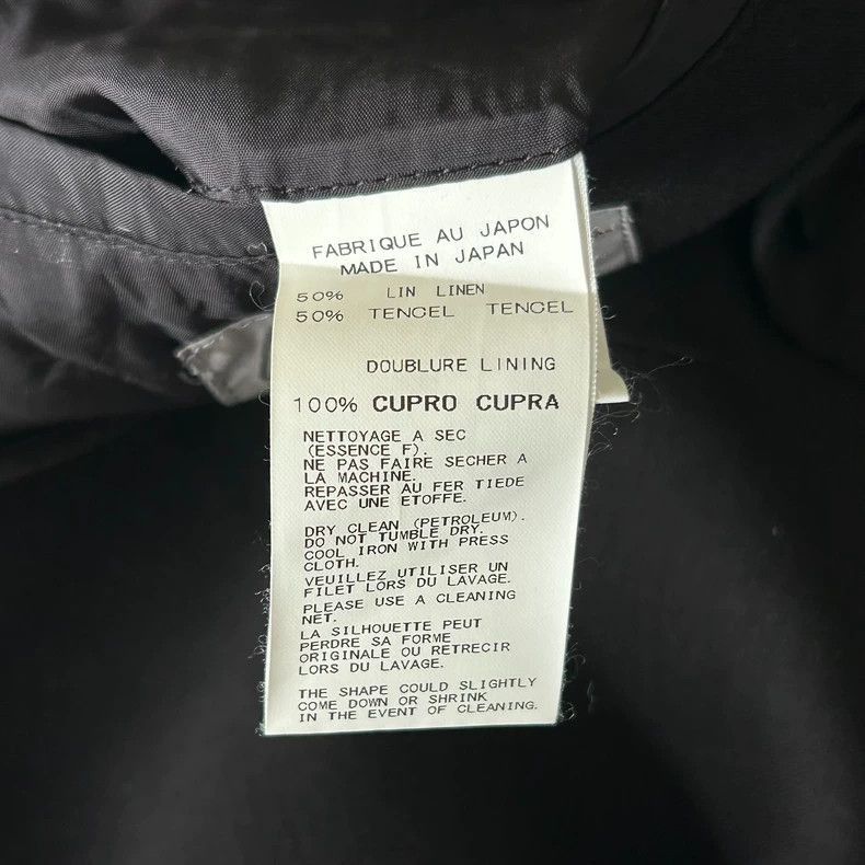 Yohji Yamamoto Yohji Yamamoto 15ss paper clip collarless track jacket-2505 Size US M / EU 48-50 / 2 - 7 Thumbnail