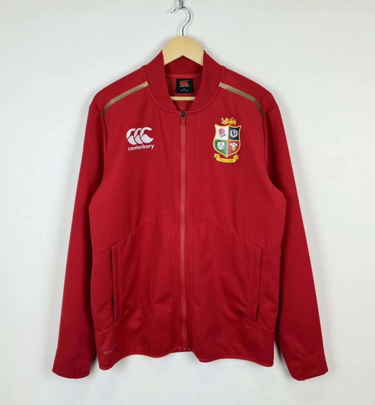 Canterbury of New Zealand Canterbury British and Irish Lions Rugby Anthem Jacket Red Size US L / EU 52-54 / 3 - 1 Thumbnail