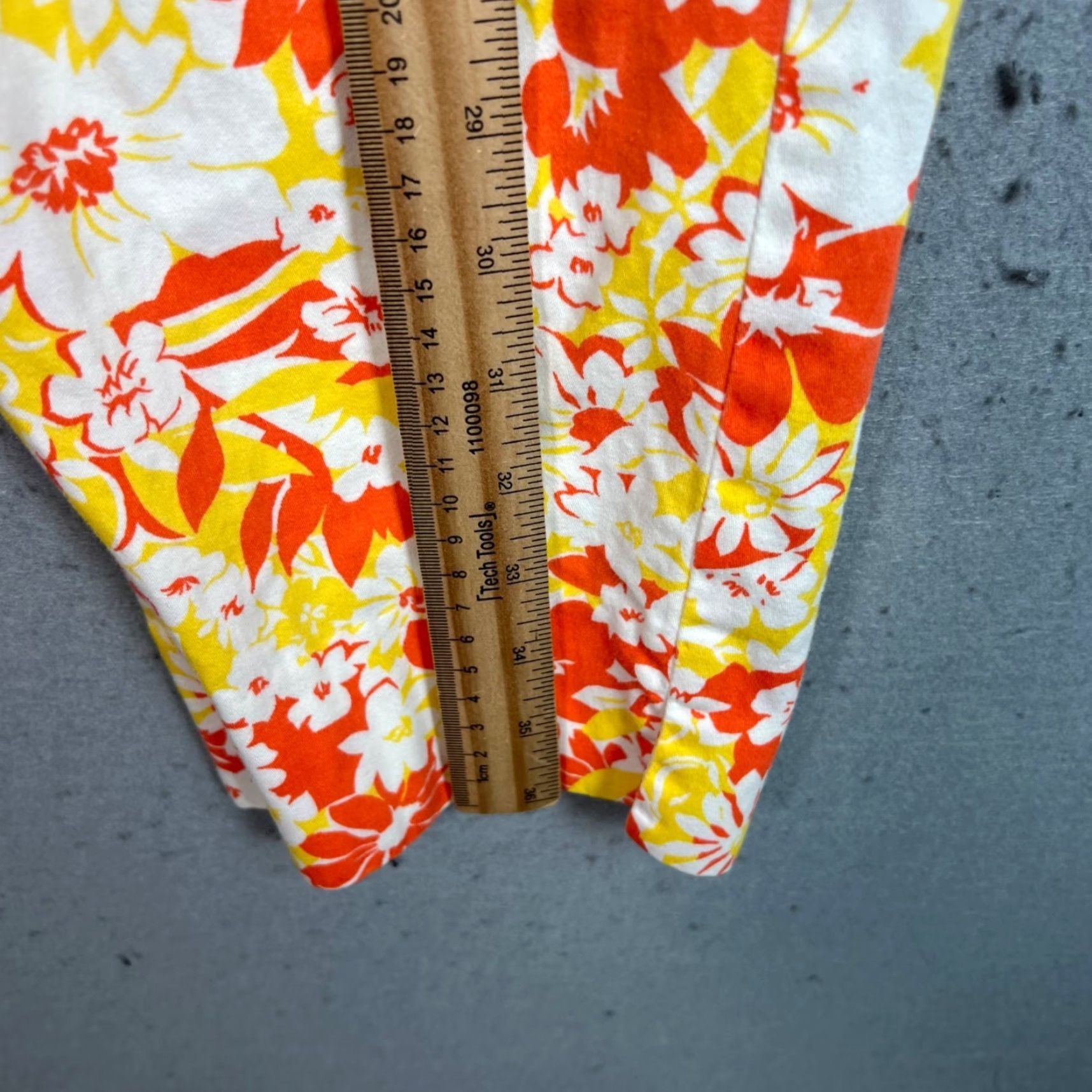 Gap Vintage Gap Floral Print Cotton Tapered Leg Pants Womens Size 8 Size 30" / US 8 / IT 44 - 5 Thumbnail