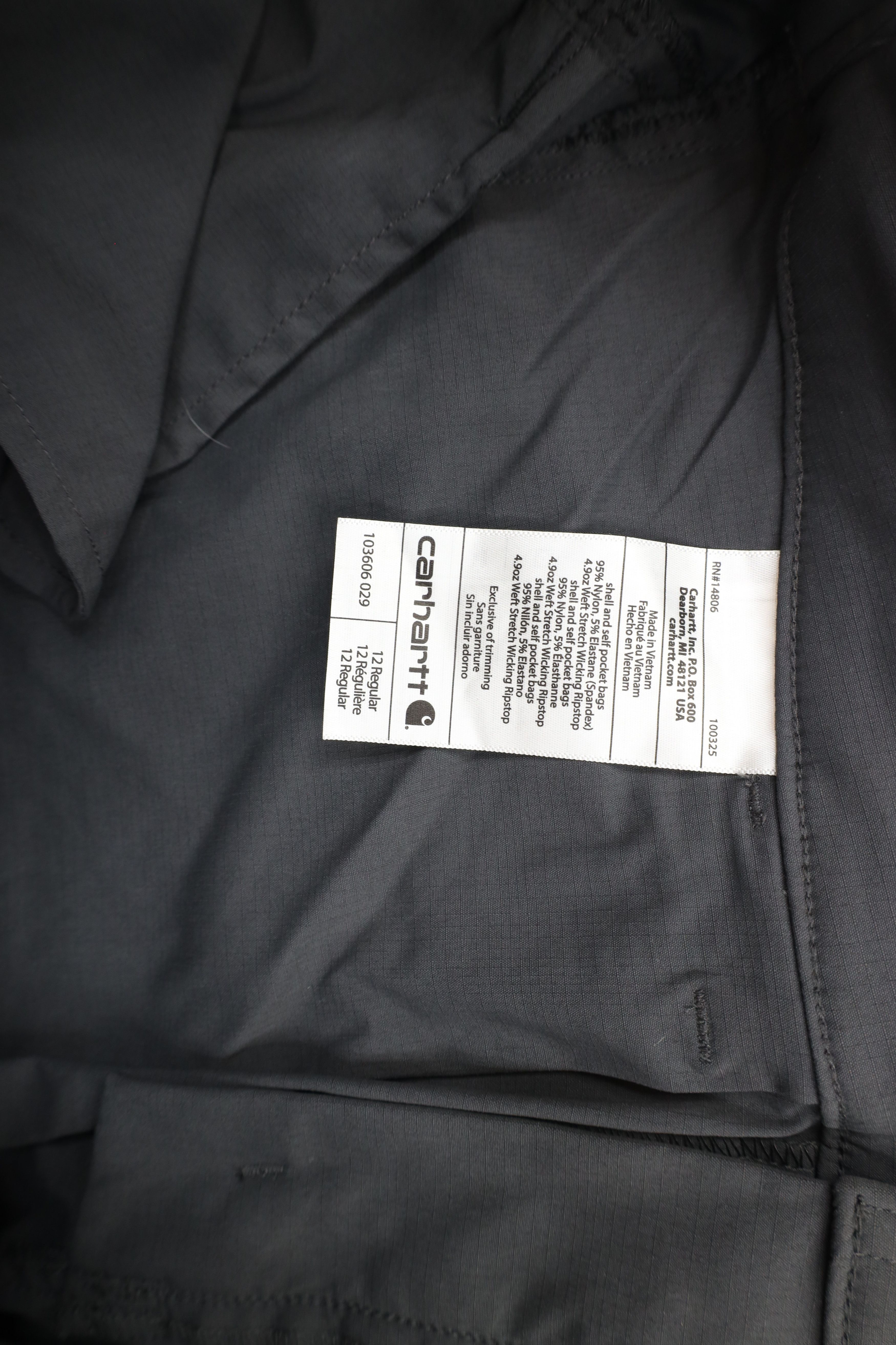 Carhartt × Vintage Carhartt Spell Out Straight Fit Madden Cargo Shorts Gray Size 34" / US 12 / IT 48 - 8 Thumbnail