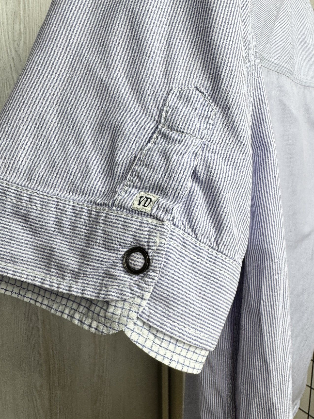 Von Dutch Von Dutch kustommade checkered double collar ss shirt Size US L / EU 52-54 / 3 - 9 Thumbnail
