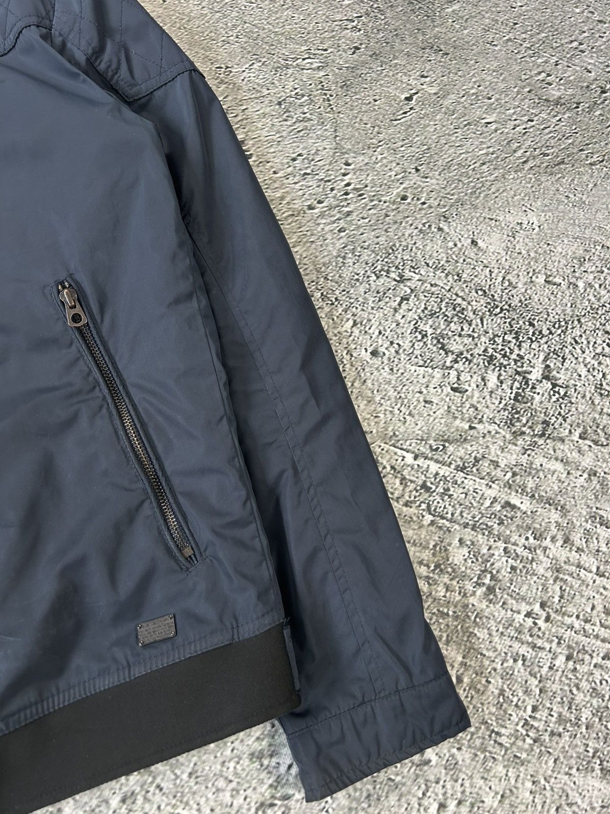 Diesel Diesel nylon jacket navy blue bomber vintage Y2K Size US M / EU 48-50 / 2 - 2 Thumbnail