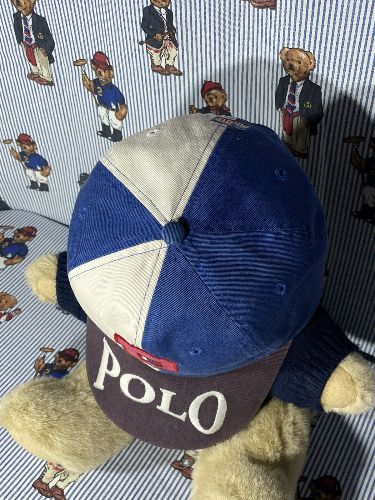 Polo Ralph Lauren × RRL Ralph Lauren × Ralph Lauren RARE Polo Sport Cap OG Vintage 1990’s Size ONE SIZE - 20 Thumbnail