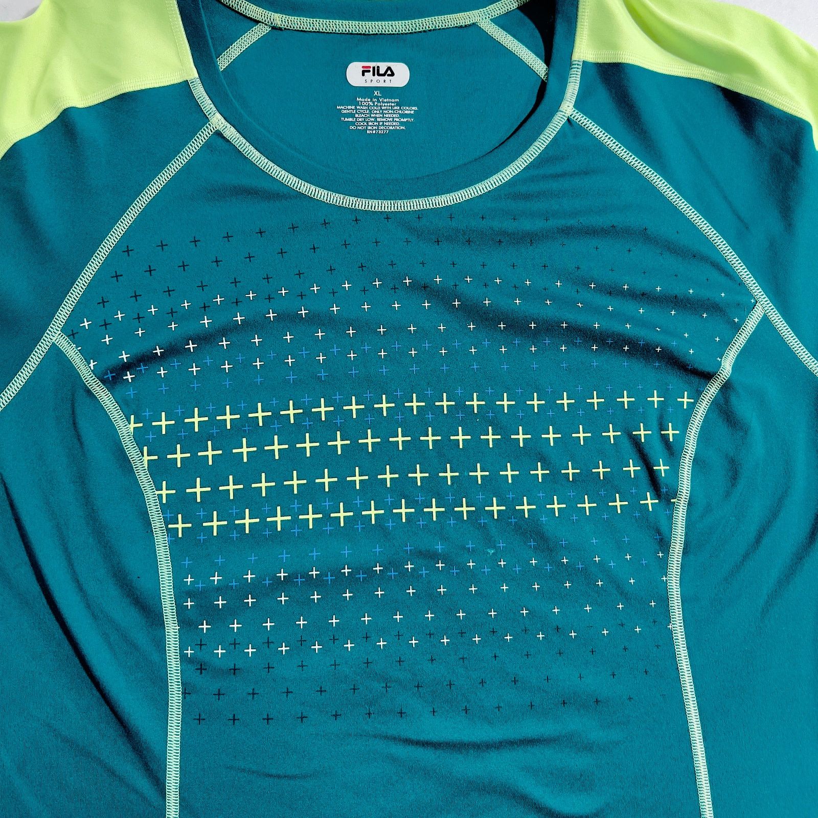 Fila Sleeveless Performance Shirt Fila Sport XL Green Wicking Size XL / US 12-14 / IT 48-50 - 5 Thumbnail