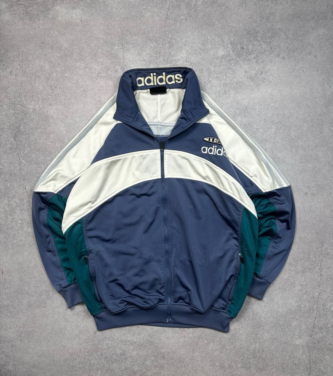 Adidas Vintage Adidas Track Jacket, Size XL – Retro 90s Sportswear Size US XL / EU 56 / 4 - 1 Thumbnail
