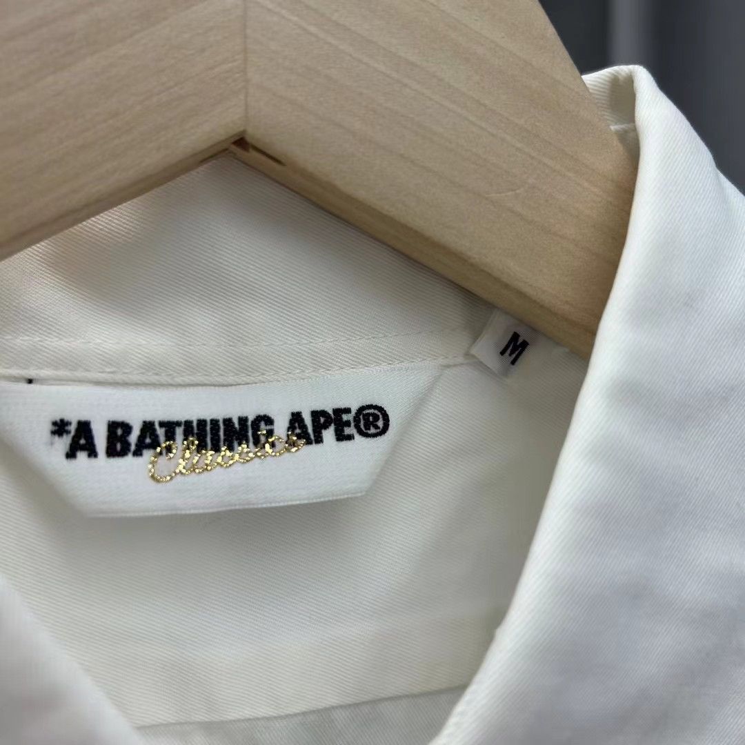 Bape CROWN POCKET BUTTON UP SHIRT Size US M / EU 48-50 / 2 - 5 Thumbnail
