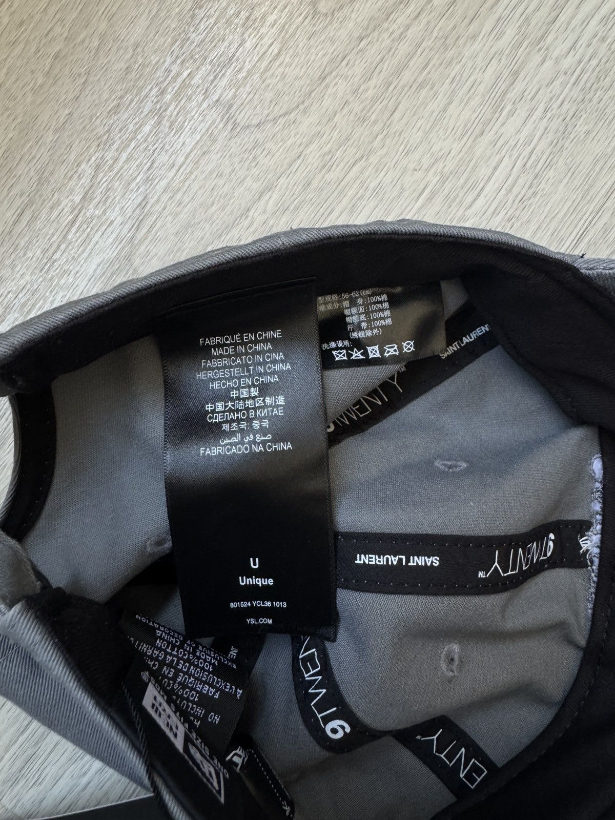 Saint Laurent Paris Saint Laurent x New Era Size ONE SIZE - 6 Thumbnail