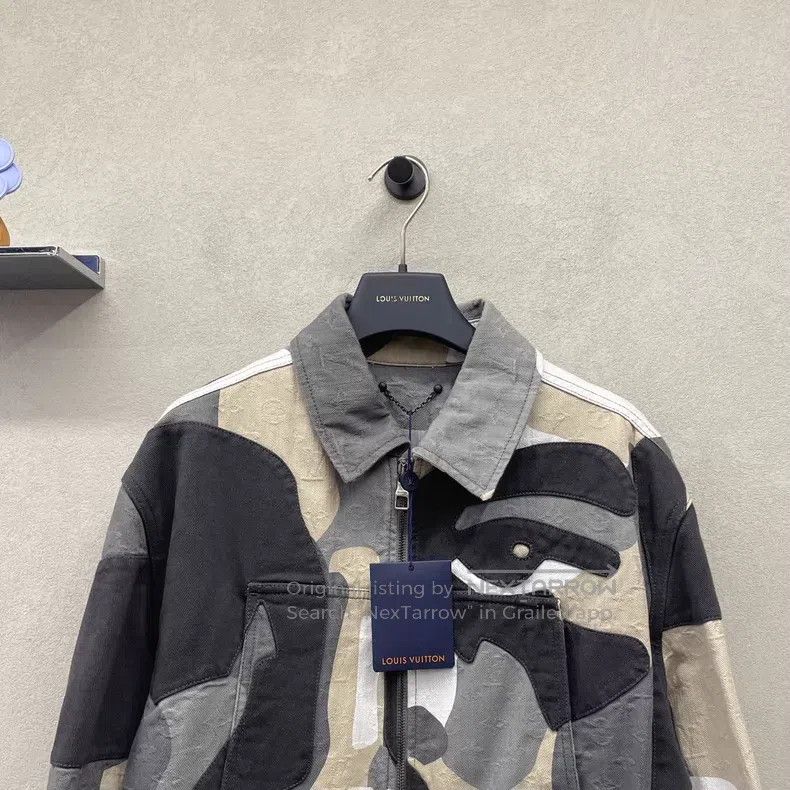 Louis Vuitton Louis Vuitton Geometric portrait collage denim jacket Size US S / EU 44-46 / 1 - 4 Thumbnail