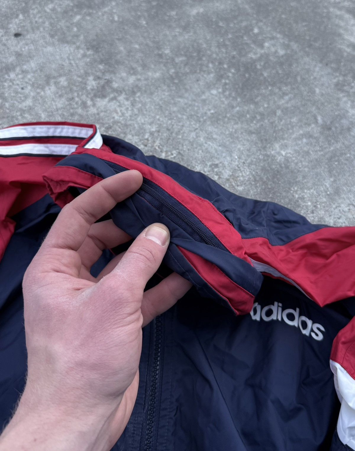 Other Vintage Adidas Streetwear Nylon Track Rare 90s Jacket Size US XL / EU 56 / 4 - 15 Thumbnail
