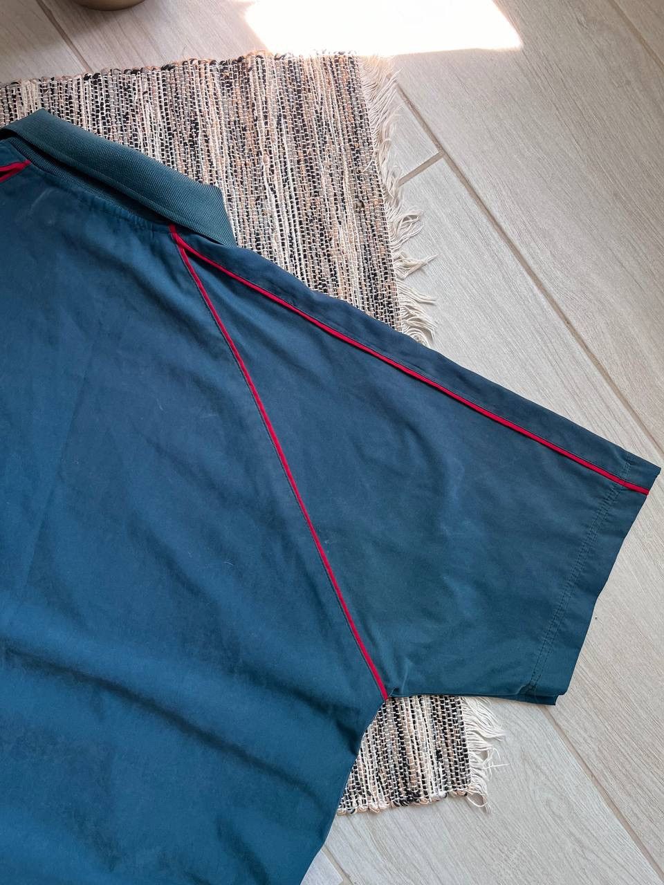 Adidas × Equipment × Vintage Vintage Polo Adidas Equipment T-shirt green many logos Size US XL / EU 56 / 4 - 7 Thumbnail