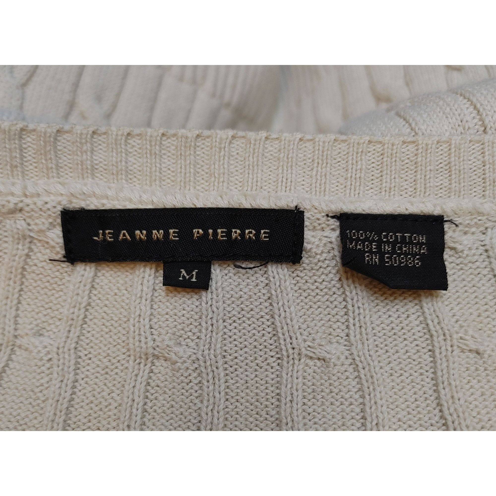 Other Jeanne Pierre Button-up Green Cardigan Sweater Size M Size M / US 6-8 / IT 42-44 - 3 Thumbnail