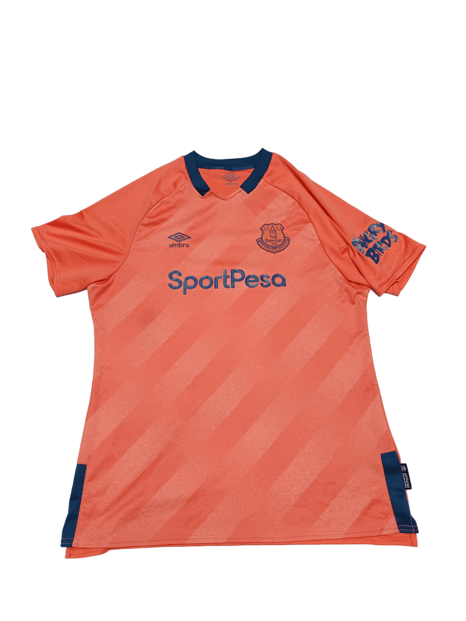 Umbro EVERTON 19-20 2ND KIT JERSEY SOCCER FOOTBALL ENGLAND Size US M / EU 48-50 / 2 - 1 Thumbnail