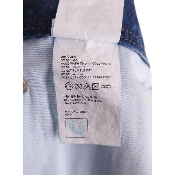 LOW CLASSIC Low Classic Straight-Leg Jeans Size M Womens Indigo Blue Size 30" / US 8 / IT 44 - 13 Thumbnail
