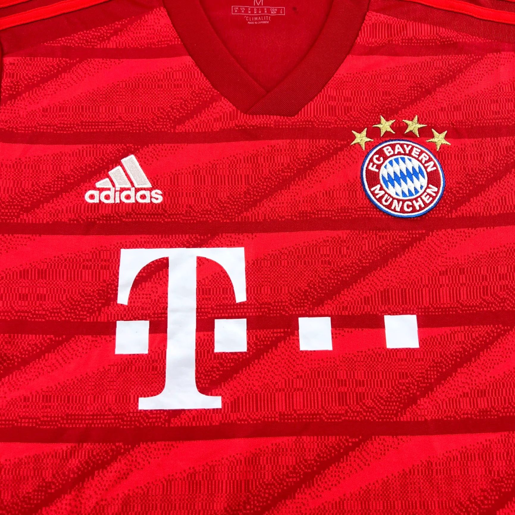 Adidas Bayern Munich 2019 2020 Home Football Jersey Mens Medium Adidas Shirt Red Size US M / EU 48-50 / 2 - 6 Thumbnail