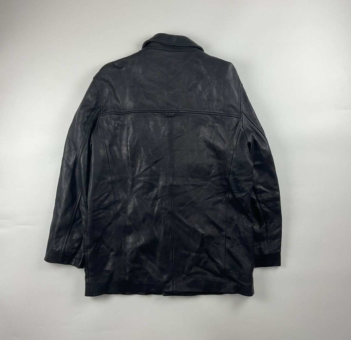 Balenciaga Vintage Balenciaga Leather Jacket Size US L / EU 52-54 / 3 - 2 Thumbnail