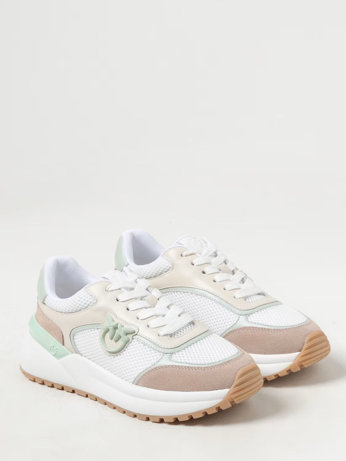 Pinko o1s22i1n0824 Love Birds Low-Top Sneakers in Multicolor Size US 9 / IT 39 - 2 Thumbnail