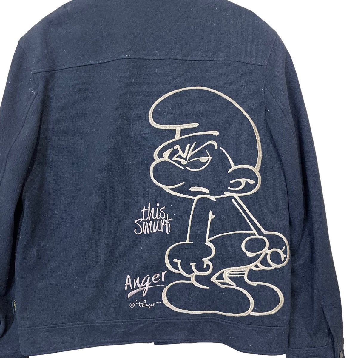 Other Vintage The Smurf By Cabbeen Button Jacket Size US M / EU 48-50 / 2 - 4 Thumbnail